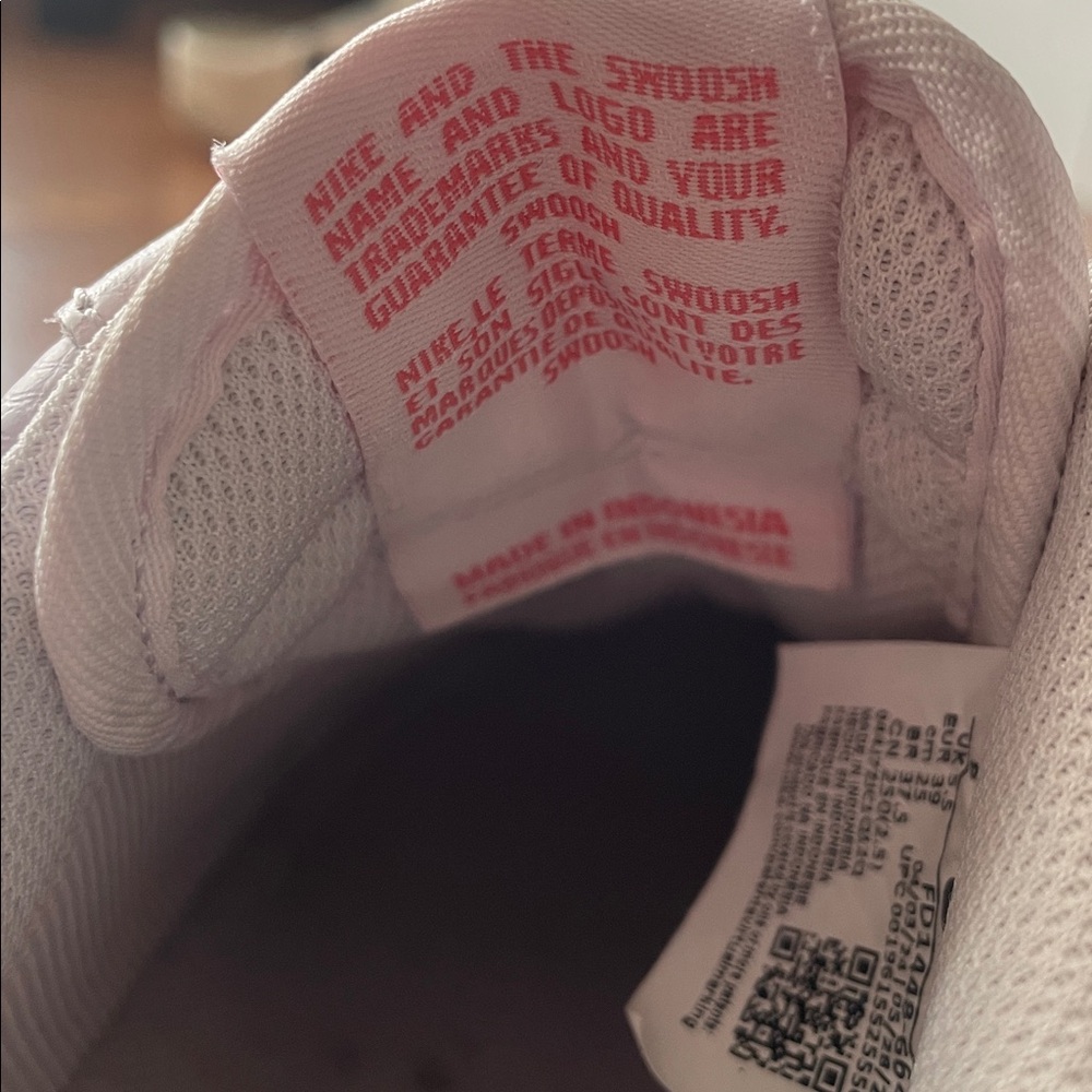 Nike Air Force 1’s Shoes With Pink Paisley Swoosh Woman 8.5 - Picture 10 of 16